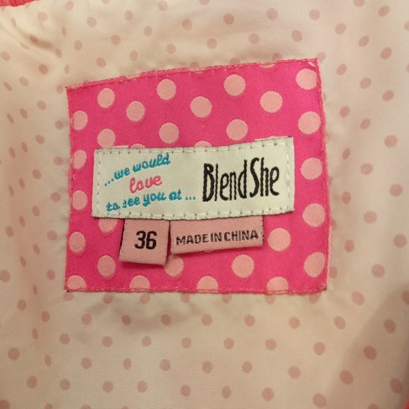 Women's Pink Suit Jacket - Picture 3 of 3